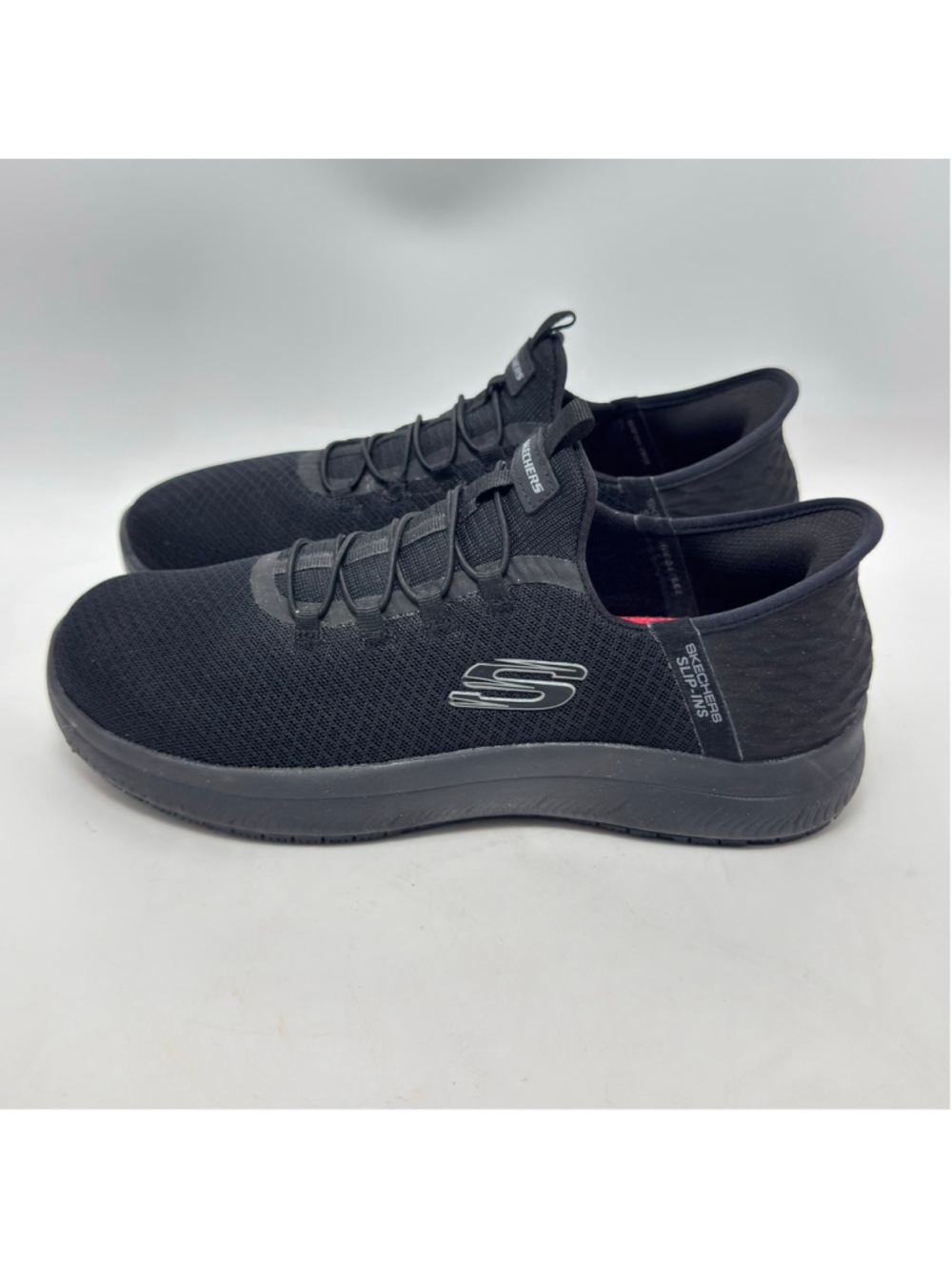 Skechers Slip-ins Work Summits SR Air Cooled Memory Foam Sneakers Black Size 9 - Picture 2 of 13